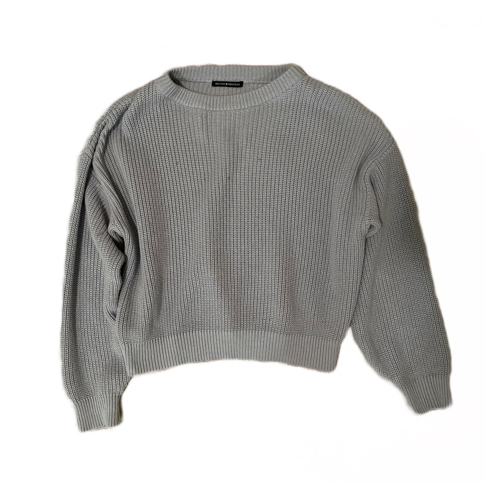 brandy melville light blue sweater